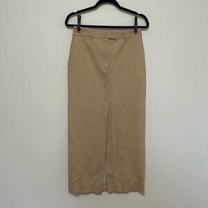NEW Zara Pencil Linen Skirt